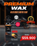 🔥 Combo Premium Wax + Gratis Cera Carnauba y paño  – Protección y Brillo Extremo 🔥